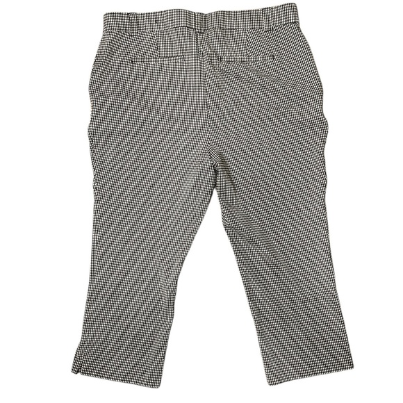 Signature by Reitmans Black & White Checkered Capri Pants - Size 20 Petite -NWOT - Picture 2 of 6